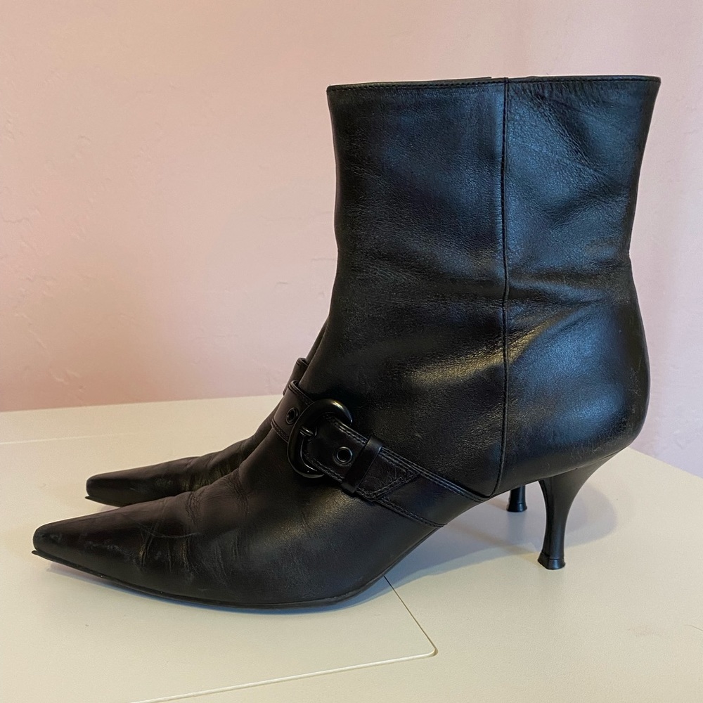 Giani Bini, Size 9, Black Ankle Boots